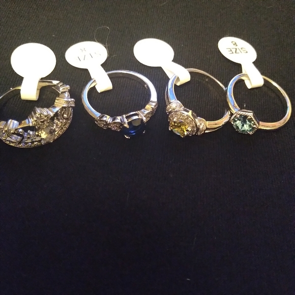 Fragrant Jewels Jewelry Set Of 4 Fragrant Jewel Rings Poshmark